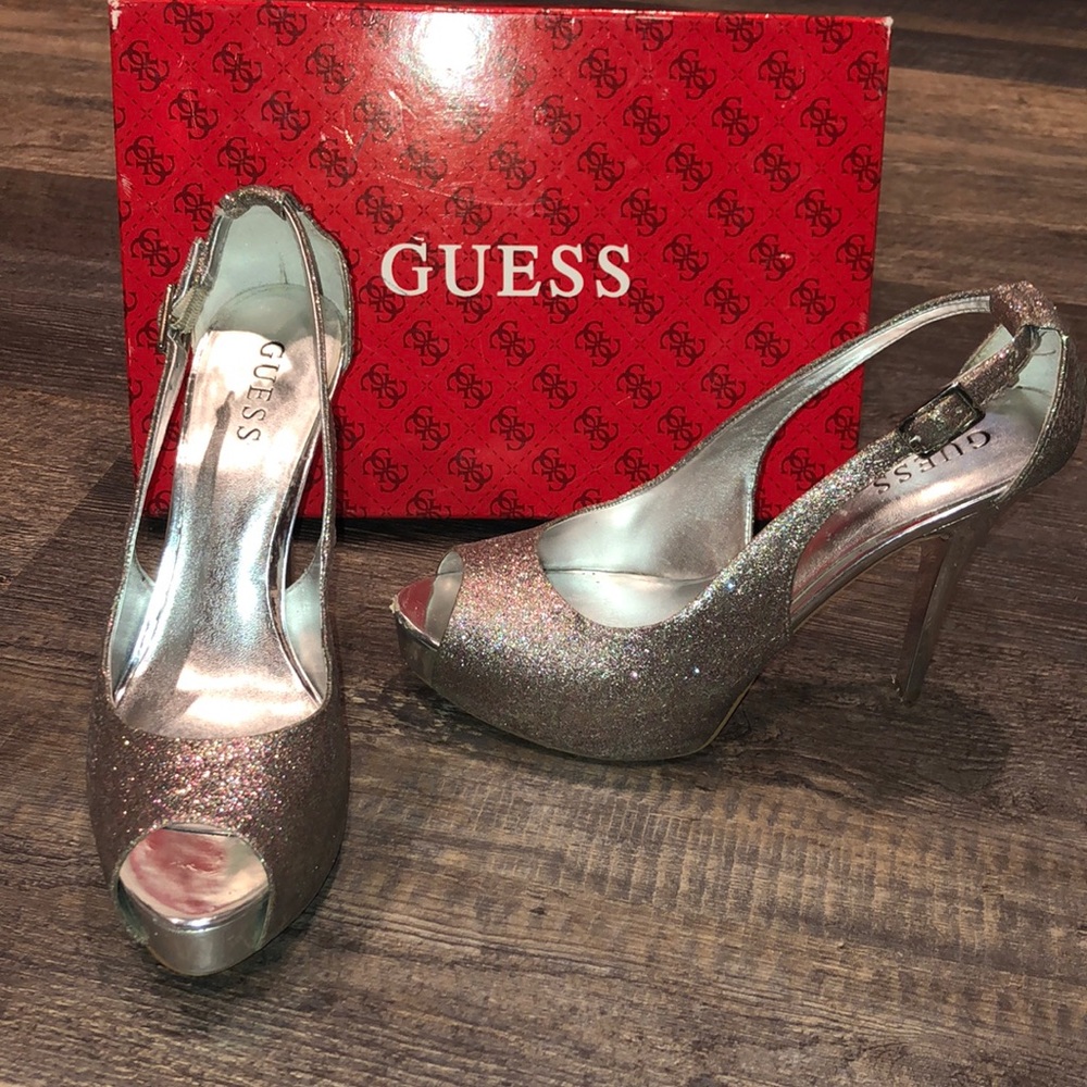✨GUESS Sparkly Heels✨ - Picture 3 of 8